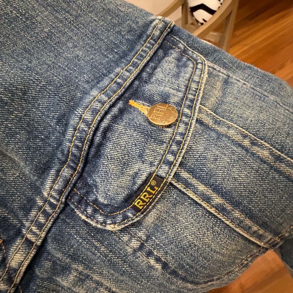Ralph Lauren Men's Denim Jacket size XXL TTG - Picture 12 of 14